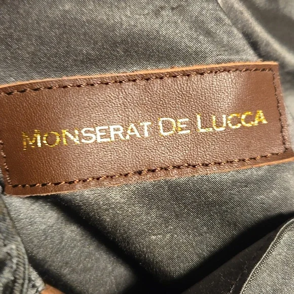 Monserat De Lucca Hobo Satin Bag Pewter - Picture 3 of 7